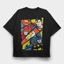 Superman Batman, Tricou Oversize Barbati (Unisex)