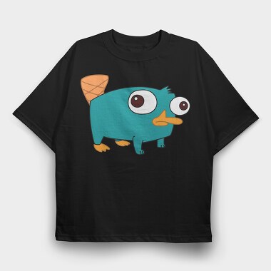 Phineas and Ferb 7, Tricou Oversize Barbati (Unisex)