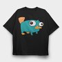 Phineas and Ferb 7, Tricou Oversize Barbati (Unisex)