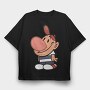 Cartoon Retro Billy and Mandy 2, Tricou Oversize Barbati (Unisex)