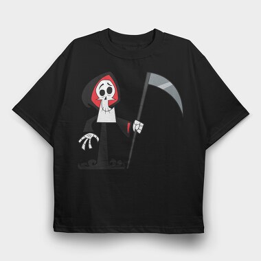 Cartoon Retro Billy and Mandy 4, Tricou Oversize Barbati (Unisex)