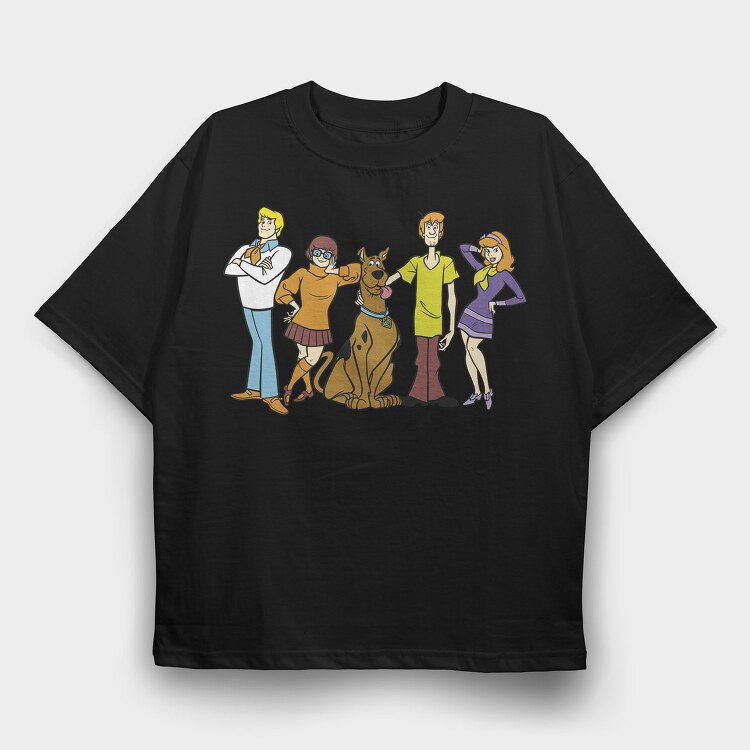Scooby Doo 6, Tricou Oversize Barbati (Unisex)