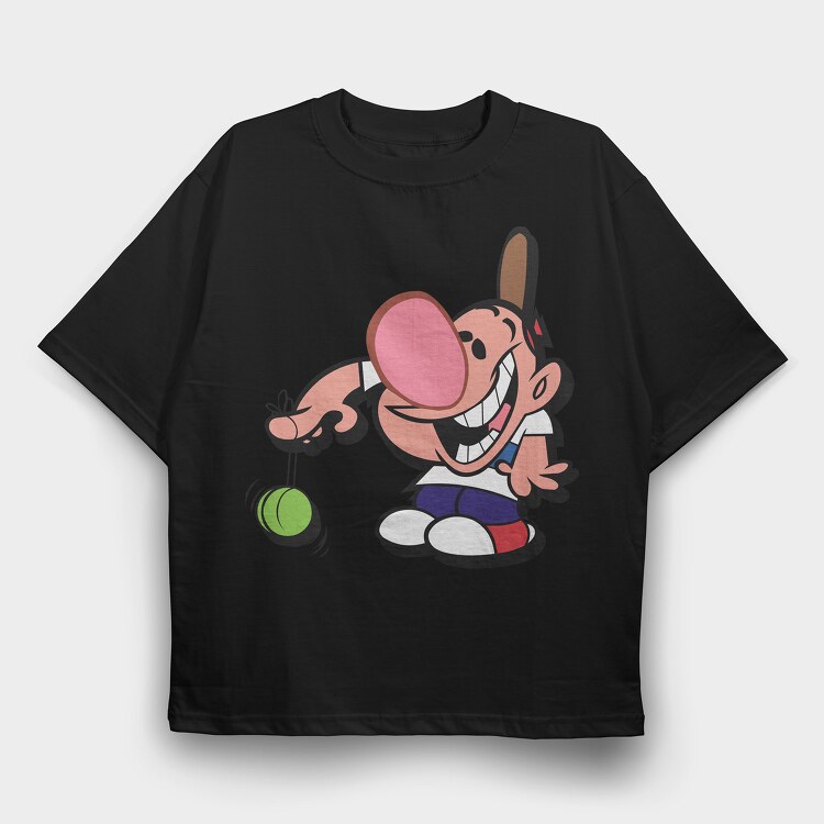 Cartoon Retro Billy and Mandy 6, Tricou Oversize Barbati (Unisex)