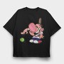 Cartoon Retro Billy and Mandy 6, Tricou Oversize Barbati (Unisex)