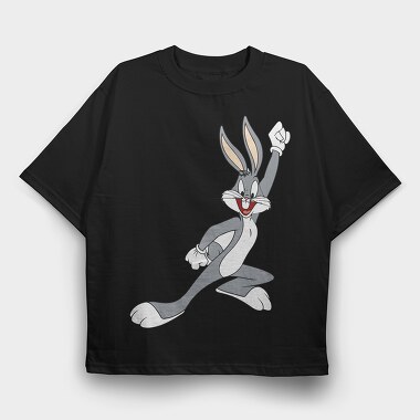 Cartoon Retro Bugs Bunny 3, Tricou Oversize Barbati (Unisex)