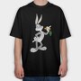 Cartoon Retro Bugs Bunny 4, Tricou Oversize Barbati (Unisex)