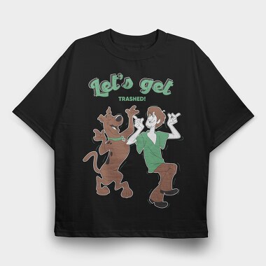 Scooby Doo, Tricou Oversize Barbati (Unisex)