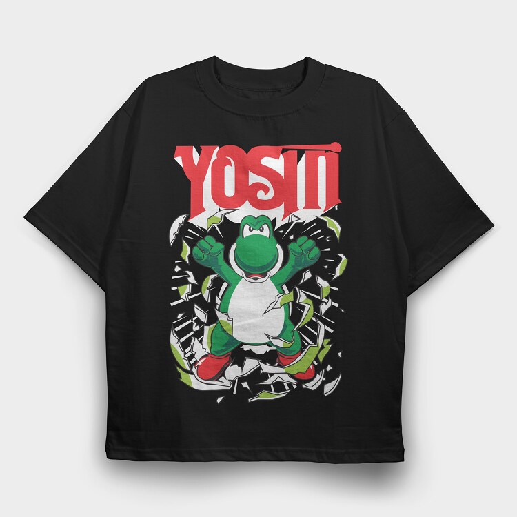 Yosin, Tricou Oversize Barbati (Unisex)