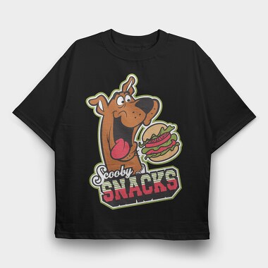 Scooby Snacks, Tricou Oversize Barbati (Unisex)