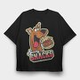 Scooby Snacks, Tricou Oversize Barbati (Unisex)