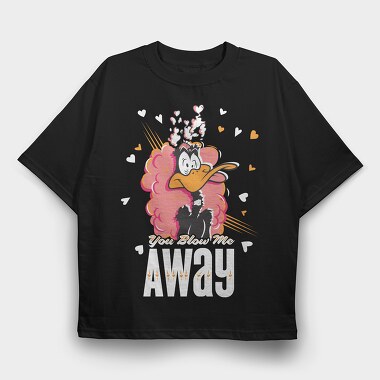 You Blow Me Away, Tricou Oversize Barbati (Unisex)