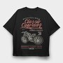 Classic Caferacer, Tricou Oversize Barbati (Unisex)