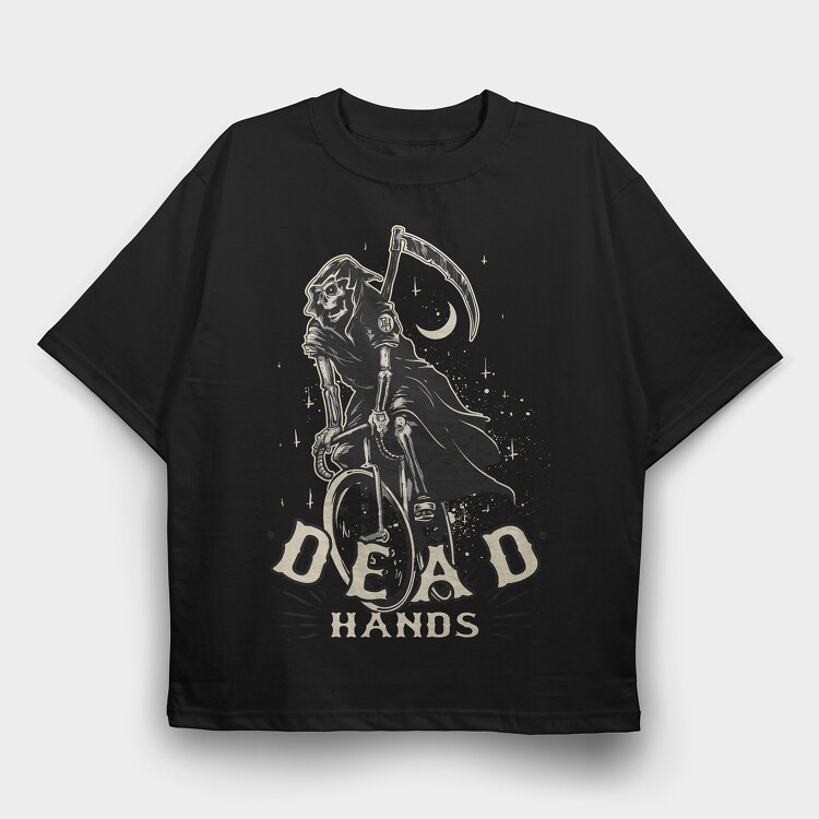 Dead Hands, Tricou Oversize Barbati (Unisex)