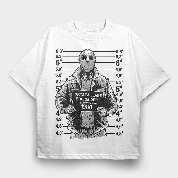 Jason, Tricou Oversize Barbati (Unisex)