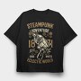 Steampunk Adventure , Tricou Oversize Barbati (Unisex)
