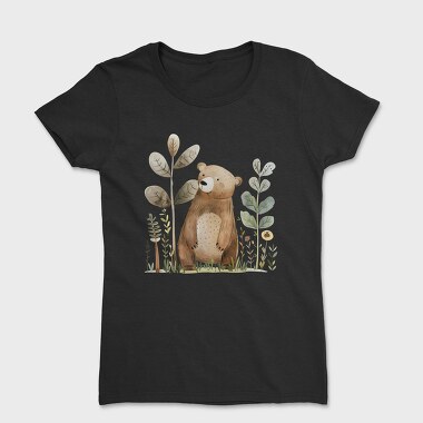 Bear In The Grass, Tricou Femei