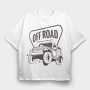 Off Road, Tricou Oversize Barbati (Unisex)