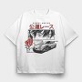 Street Racing, Tricou Oversize Barbati (Unisex)