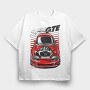 2JZ GTE, Tricou Oversize Barbati (Unisex)