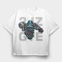 2JZ-GTE, Tricou Oversize Barbati (Unisex)