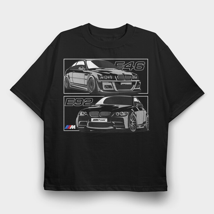 BMW Generation, Tricou Oversize Barbati (Unisex)