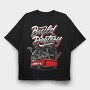 Build and Destroy, Tricou Oversize Barbati (Unisex)