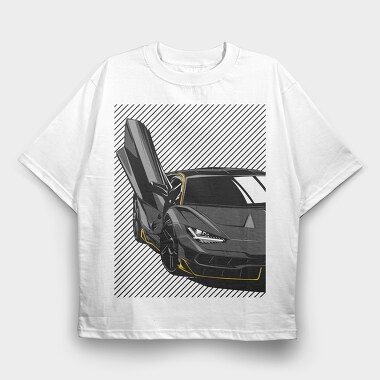 Centenario, Tricou Oversize Barbati (Unisex)