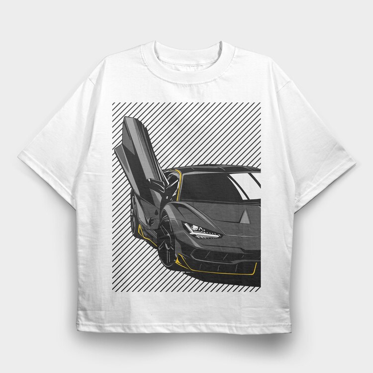 Centenario, Tricou Oversize Barbati (Unisex)