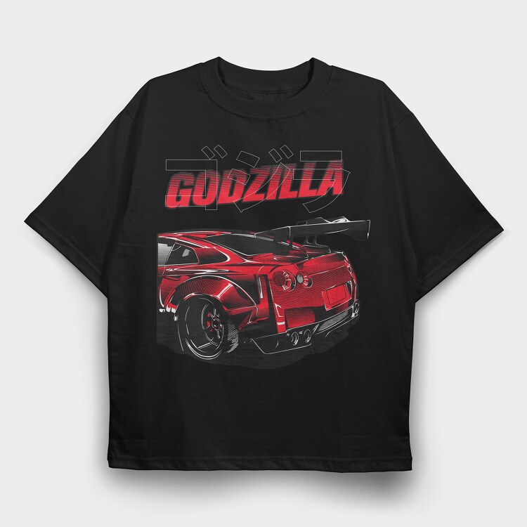GOJIRA R35, Tricou Oversize Barbati (Unisex)
