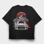 gtr godzilla, Tricou Oversize Barbati (Unisex)