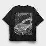 Nismo R34, Tricou Oversize Barbati (Unisex)
