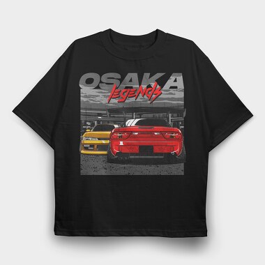 Osaka Legends, Tricou Oversize Barbati (Unisex)