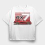 Red Rx7, Tricou Oversize Barbati (Unisex)