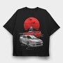 RIVALS GTR SUPRA, Tricou Oversize Barbati (Unisex)