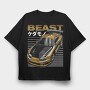 SUPRA BEAST, Tricou Oversize Barbati (Unisex)