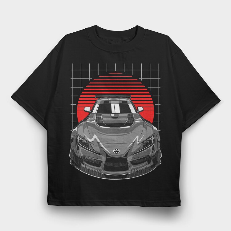 Supra MK5 Varis, Tricou Oversize Barbati (Unisex)