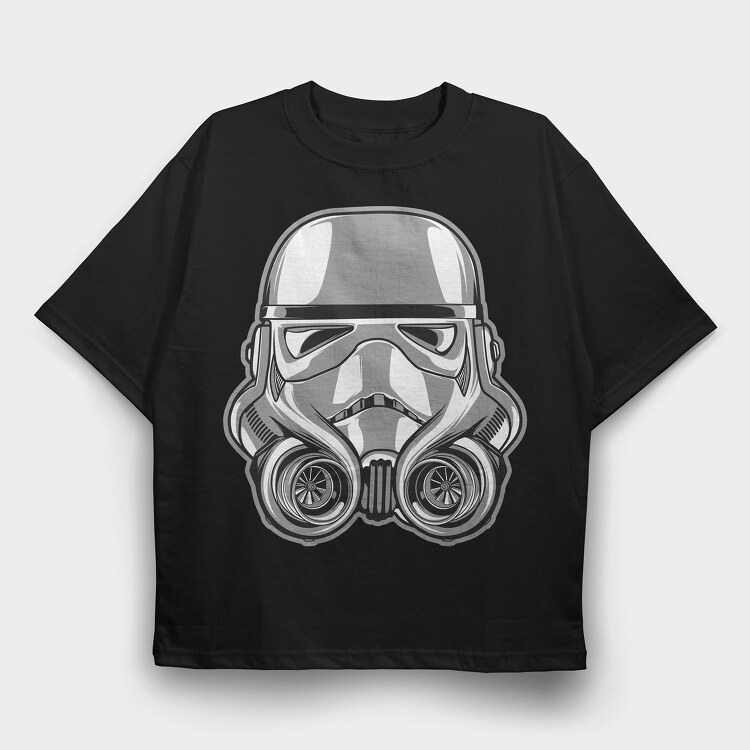 TURBOTROOPER, Tricou Oversize Barbati (Unisex)
