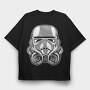 TURBOTROOPER, Tricou Oversize Barbati (Unisex)