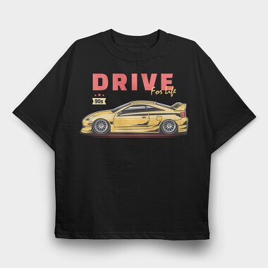 Drive 90 S, Tricou Oversize Barbati (Unisex)