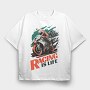 Racing Is Life Sport Bikes Racing, Tricou Oversize Barbati (Unisex)