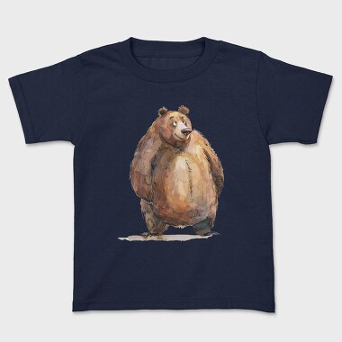 Bear Standing Wise, Tricou Copii