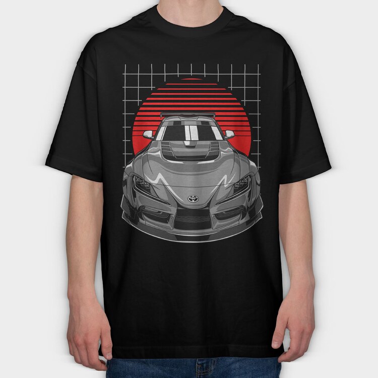 Supra MK5 Varis, Tricou Oversize Barbati (Unisex)