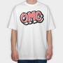 Omg, Tricou Oversize Barbati (Unisex)