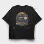 Outer Space, Tricou Oversize Barbati (Unisex)
