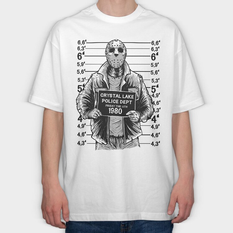 Jason, Tricou Oversize Barbati (Unisex)