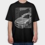 Nismo R34, Tricou Oversize Barbati (Unisex)