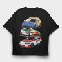 EG6 Legends, Tricou Oversize Barbati (Unisex)