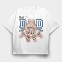 Best Dad 4, Tricou Oversize Barbati (Unisex)