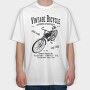 Vintage Bicycle, Tricou Oversize Barbati (Unisex)