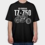 TZ 750, Tricou Oversize Barbati (Unisex)